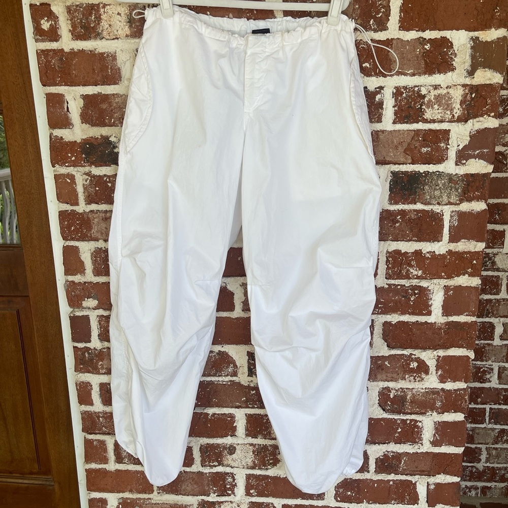 Urban Outfitters Women’s Iets Frans White Parachute Balloon Pants